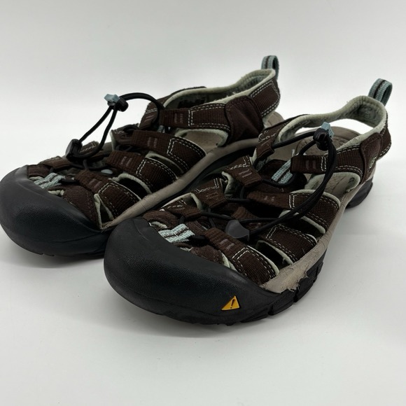 Keen Shoes - Keen Newport H2  Women's Sandals Brown Aqua Green  Trail Fisherman Coastal 9M